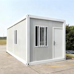 Casa Contenedor Modular de Lujo de Acero de 20 pies, Diseño Plegable en Z, Instalación Rápida, Villa Prefabricada Plegable para Uso en Dormitorios y Hoteles - Product Image 1