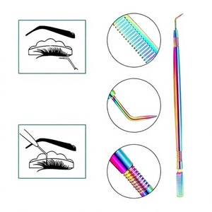 Outil métallique multi-plasma pour rehaussement de cils avec isolateur de cils et emballage personnalisé - Product Image 3