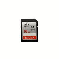 Kartu Memori SD SanDisk Ultra High Speed Asli 128GB 32GB 64GB 140MB/s Kartu Memori Kamera 4K C10 untuk Kamera IP Navigasi