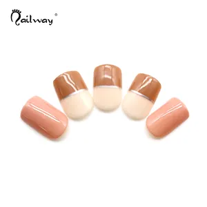 Short Square Artificial Fake Nails Suppliers Artificial Fingernails Art Nails Fashion False Nails