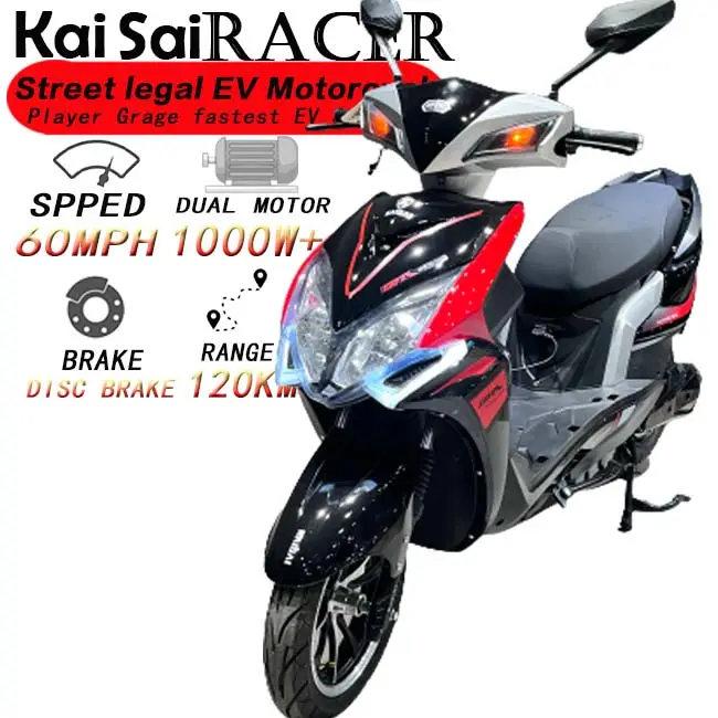 Low Price Street Legal Delivery Moped 3000w Ckd 2 Wheel Electric Motorcycle Powerful Adult Ebike Fast Mobility Scooters For Men