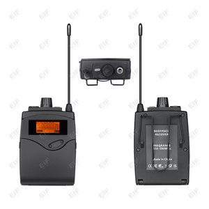ระบบมอนิเตอร์แบบพกพาในหูไร้สาย UHF รุ่น DS200 ความหน่วงต่ำ เสียงคมชัด สำหรับนักร้องและการแสดงสด - Product Image 5