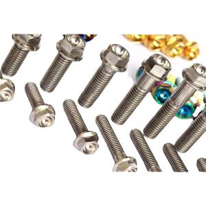 Bu lông đầu lõm lục giác bằng titan <span class=keywords><strong>Ti</strong></span> GR5 TC4, ren M8x1.25, kích thước 15/20/25/30/35/40/45/50mm, dùng cho xe máy - Product Image 1