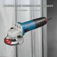Outils électriques Dongcheng 800W Meuleuse d'angle sans fil Outil électrique industriel avec poignée fine Glissière sans balais Meuleuse manuelle