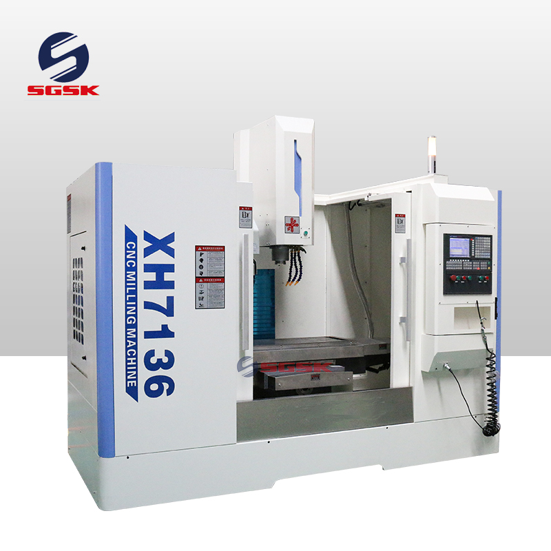 4-осевой фрезерный станок Hobby XH7136 вертикальный фрезерный станок с ЧПУ