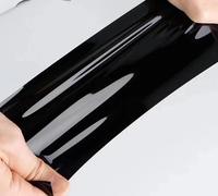 Film de protection de peinture (PPF) noir super brillant en TPU de haute qualité, anti-rayures, épaisseur 7,5 mil, luxe, 1,52*15m, auto-réparant pour carrosserie de voiture