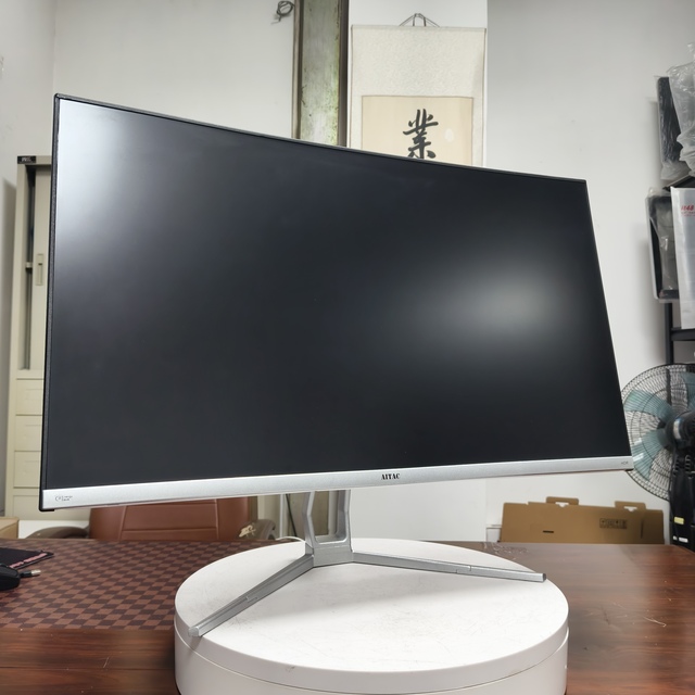 Yingtouch X27 White Curved Surface 22 Inch Energy Saving Long Lasting Computer Display Desktop Monitor with Built in Computer