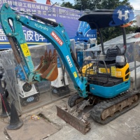 Precios Económicos de Mini Excavadoras Usadas, Excavadora Usada Kubota U17 Cat301.7 de 1.7 Toneladas para Uso Doméstico