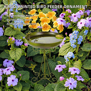 Ornement de jardin élégant et moderne en fer peint à la main avec revêtement en poudre, statue décorative pour l'extérieur, fixation au plafond, idéal pour les fêtes - Product Image 2