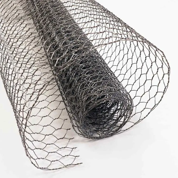 Hot dip electro galvanized animal cage fence poultry chicken hexagonal wire mesh gabion mesh