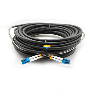 Cable de Fibra Óptica Blindado LC a LC para Interiores y Exteriores |   Cable de Conexión Robusto de 2m 200m Dúplex 9/125 3mm para Redes FTTA FTTH - Product Image 3