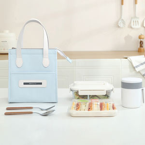 Oxford de haute qualité pour sac de pique-nique <span class=keywords><strong>Smiley</strong></span> Face bonne fonction isolée sac à lunch isotherme pour un usage quotidien Type de motif lettre - Product Image 1