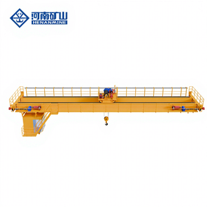 رافعة جسرية كهربائية ذات عارضة مزدوجة من هينان مين بسعة 75 طن و80 طن و100 طن - Product Image 1