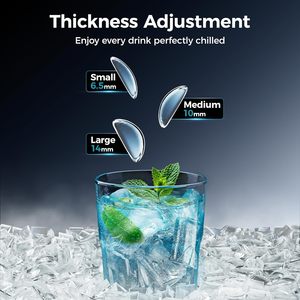 Euhomy <b>Ice</b> <b>Maker</b> 35lbs 24h Auto Clean Timer Portable Countertop for Party Crescent <b>Ice</b> <b>Maker</b> 35lbs/24h <b>Ice</b> <b>Maker</b> 16pcs in 12mins - Product Image 5