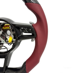 Volante Sportivo in Fibra di Carbonio per Panamera Cayenne Macan 718 <span class=keywords><strong>Taycan</strong></span> 918 911 Boxster Carrera 981 958 957 - Product Image 6