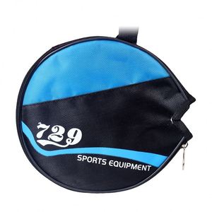Housse de protection pour raquette de tennis de table BSCI Factory Friendship 729, sac de sport semi-circulaire, housse pour lame de tennis de table - Product Image 1