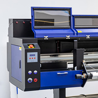 Nouvelle machine d'impression numérique grand format UV DTF entièrement automatique pour étiquettes en cristal, encre UV, 600 mm, en acier inoxydable, rouleau à rouleau