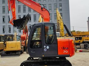 Pelle sur chenilles originale d'occasion Hitachi Zx70 Japon Pelle sur chenilles d'occasion Hitachi Zx70 en faibles heures de travail - Product Image 6