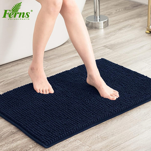 Luxury Nonslip Chenille Microfiber Soft Plush Anti-Slip <strong>Super</strong> Water <strong>Absorbent</strong> Shower <strong>Bath</strong> Rugs Floor Bathroom <strong>Mat</strong> for Home - Product Image 1