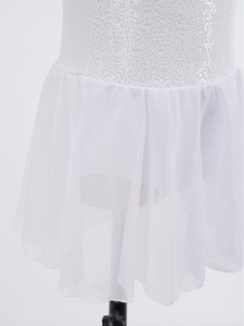 Vestido de Ballet de Gasa para Niñas de 3 a 12 Años, Ropa de Danza al por Mayor, Vestido con Braguitas Integradas para Entrenamiento de Patinaje Artístico - Product Image 4