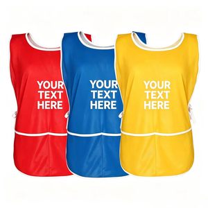 Baberos Personalizados con Bolsillos, Unisex, Sin Mangas, Uniformes de Trabajo, Uniformes Publicitarios para Voluntarios con Logotipo Personalizado - Product Image 4
