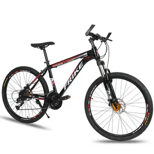 Bicicleta de Montaña para adultos, cicla de 26 pulgadas con disco de amortiguación, freno de velocidad variable, regalo para coche