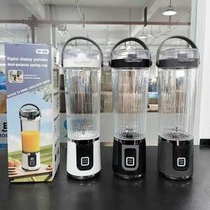 Mixeur portable sans fil électrique à trois lames pour la maison et l'extérieur, grande capacité, broyeur de glace - Product Image 3