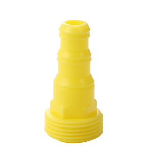 Raccord de tuyau d'arrosage ABS de style pagode, fileté, accessoire d'outillage de jardin, raccord de tuyau en vrac - Product Image 1