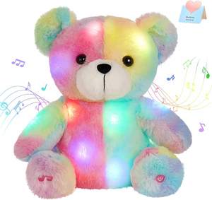 Ours en peluche lumineux LED créatif personnalisé, jouets en peluche lumineux, ours en peluche lumineux colorés, ours en peluche en vrac, peluche douce - Product Image 4