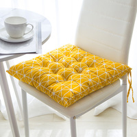 Coussins de siège et oreillers lombaires en mousse à mémoire de forme à carreaux de style pastoral pour la décoration du salon - Vente en gros