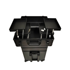 Multi-function Makeup Trolley Professional Rolling Train Case Beauty Salons Trolley <b>Suitcase</b> - Product Image 3