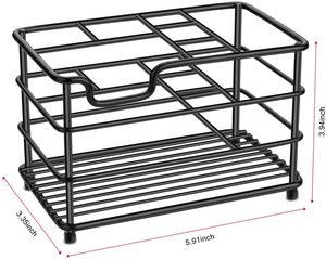 Soporte de cepillo de dientes de hierro hecho a medida estante de baño familiar - Product Image 4