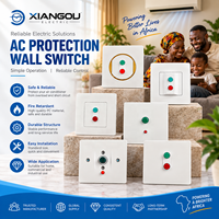 Sakelar Dinding Tombol Tekan Tipe Prancis 20A 110V 220V 380V Sakelar ON/OFF Listrik untuk Rumah Komersial OEM Grosir