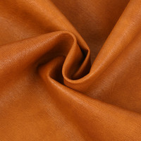 Tissu en similicuir en gros, fournisseur direct de Chine, vente directe, cuir synthétique recyclé durable, 0,7 mm, PU souple
