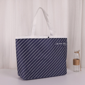 Customized Non Woven Tote Bags Large Size Printed Logo Shopping Bag Promotional Use Wenzhou Origin - Product Image 3