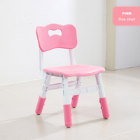 Ensemble de chaises pour enfants en plastique réglables, design moderne, capacité maximale de charge de 220 lb, 3 à 6 ans, couleur personnalisée, salle de classe familiale, garderie