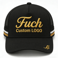 Gorras Trucker de Malla con Bloques de Color Personalizadas al por Mayor, Gorras de Béisbol de Malla Transpirables y Versátiles para Viajes, Protección Solar y Sombreado