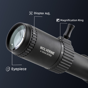 Per Marcool Wolverine 4-16x44 SFP rosso verde NV Scope binocolo ampio campo vista caccia telescopio Laser punto rosso ingrandimento <span class=keywords><strong>4x</strong></span> - Product Image 4