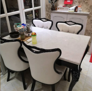 Đồ Nội Thất Phòng Ăn Kéo Dài Bằng MDF Bộ Bàn Ghế Ăn Hiện Đại 6/8 Chỗ Ngồi Có Thể Kéo Dài - Product Image 4