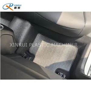 Máquina de fabricación de alfombrilla de pie de coche, accesorio de PVC resistente, Popular