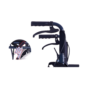 Silla de ruedas <span class=keywords><strong>Manual</strong></span> ligera de alta calidad, portátil, plegable, empuje <span class=keywords><strong>manual</strong></span>, adultos discapacitados, ancianos, usuario doméstico, silla de ruedas exterior - Product Image 6