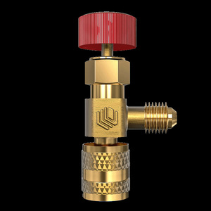 Vanne de sécurité pour climatiseur Eonian Era, adaptateur de charge de réfrigérant R410A R22, fileté, pression maximale 200 bars - Product Image 1