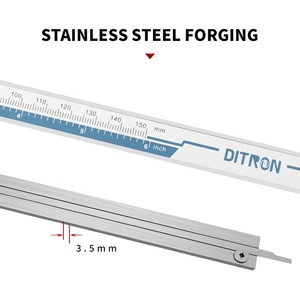 Pied à coulisse numérique électronique en acier inoxydable Steeltreks de 150 mm (6 pouces) avec fonction de rétroéclairage pour la mesure des métaux - Product Image 4