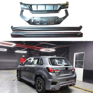 ชุดแต่งรอบคันรถยนต์ปี 2020 ประกอบด้วยลิ้นหน้า ลิ้นหลัง สเกิร์ตข้าง วัสดุ ABS ไม่มีสี สำหรับรุ่นปี 2020-2024 - Product Image 5