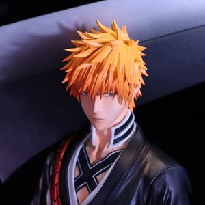 Figura de Anime <span class=keywords><strong>Bleach</strong></span> de HESPER de 33 cm, Figura de Acción de Kurosaki Ichigo con Dos Cabezas y Manos Intercambiables, Figura Coleccionable de PVC del <span class=keywords><strong>Manga</strong></span> - Product Image 3