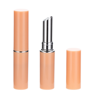 B312 Tubo de Lápiz <span class=keywords><strong>Labial</strong></span> Vacío Redondo Naranja Delgado Hermético al Vacío al por Mayor con Logotipo Personalizado, Tubo de Lápiz <span class=keywords><strong>Labial</strong></span> de Doble Pared Color Nude, <span class=keywords><strong>Precio</strong></span> - Product Image 1