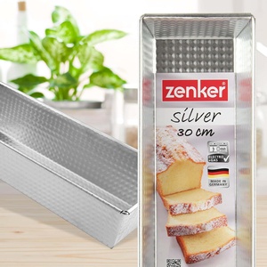 Molde para Pastel Ecológico de 30x11x8 cm, Acero Estampado, Forma de Número y Flor, Molde de Silicona para Fondant, Herramientas de Repostería, Empaquetado - Product Image 1