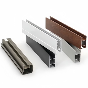 โปรไฟล์อะลูมิเนียมอัลลอยด์ซีรีส์ 6000 แบบพิเศษ รูปทรงตามสั่ง สำหรับตลาดจอร์แดน ประตูหน้าต่างสถาปัตยกรรม อะลูมิเนียม - Product Image 2