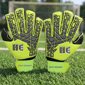 Guantes de Portero de Marca Privada Unisex para Entrenamiento Deportivo, Guantes de Portero de Alta Calidad con Dedos Completos y Revestimiento de Goma en el Dorso de la Mano - Product Image 4