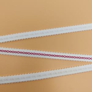 Bande élastique ajustable pour soutien-gorge, en nylon et élasthanne, avec motif de logo, picot, 15 mm, sur mesure, pour couture - Product Image 4